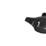 Beautifly Τσαντάκι μέσης Unisex αδιάβροχο μαύρο και 4 θήκες με φερμουάρ