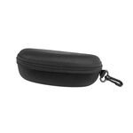 Θήκη γυαλιών μαύρη με φερμουάρ rips