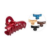 Κλάμερ μονόχρωμο γυαλιστερό 6.5 cm