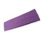 Κορδέλα μαλλιών λεπτή μονόχρωμη μαύρη 7cm