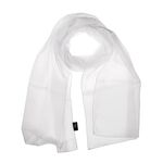 Πασμίνα μονόχρωμη πολυέστερ 35x160cm