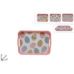 Πασχαλινός πλαστικός δίσκος σε 3 σχέδια 30x22x3cm