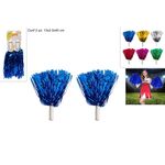 Αποκριάτικα πομ πομ μαζορέτας 2τμχ σε 6 χρώματα