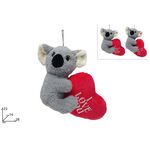 Λούτρινο κοάλα με καρδούλα 23cm