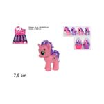 Πόνυ αλογάκι σε αυγό σε φούξια χρώμα 7.5cm