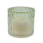 Αρωματικό κερί σε γυάλινο βάζο 160gr σε 4 χρώματα