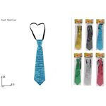 Αποκριάτικη γραβάτα σε 6 χρώματα 35x7cm