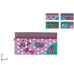 Κασετίνα με φερμουαρ Girly Kiss