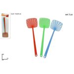 Μυγοσκοτώστρα πλαστική 3τμχ