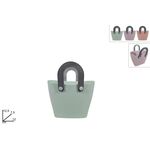 Πλαστικό καλαθάκι σε φυστικί χρώμα 12x7.5x12.5cm