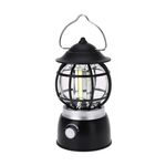 Φαναράκι LED για κάμπινγκ μαύρο 10.5x19cm