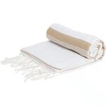 Πετσέτα χαμάμ βαμβακερή σε κίτρινο χρώμα 150x220cm