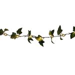 Διακοσμητική γιρλάντα με 30 led φωτάκια με θερμό λευκό φως 290cm