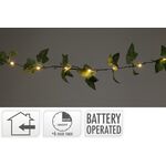 Διακοσμητική γιρλάντα με 30 led φωτάκια με θερμό λευκό φως 290cm