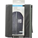 Θήκη ρούχων για φορέματα σε γκρι χρώμα 58x130cm