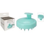 Βούρτσα για μασάζ κεφαλής σε τυρκουάζ χρώμα 8x8x6,4cm
