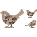 Bird Wood Flower Design (F1)
