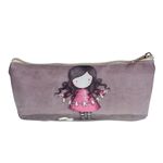 Τσαντάκι-κασετίνα με φερμουάρ Girl