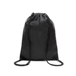 Beautifly Τσάντα πουγκί πλάτης μαύρο Μάτ από καραβόπανο Α' ποιότητας