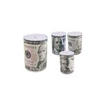 Μεταλλικός κουμπαράς US Dollar Μεσσαίος 12x9.5cm