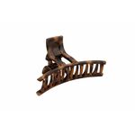 Κλάμερ σε μαύρο και ταρταρούγα 8cm