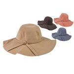 Καπέλο μονόχρωμο τσόχινο boho