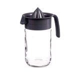Vivalto Στίφτης με δοχείο γυάλινο σε λευκό χρώμα 660ml