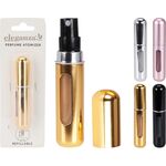 Σπρέι τσέπης για άρωμα σε χρυσό χρώμα 5ml