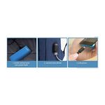 Τσάντα σακίδιο για laptop & tablet & USB με 3 θήκες σε μπορντώ χρώμα 26x13x39cm