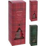 Αρωματικό χώρου γυαλί 100ml 7x7.5cm πράσινο κόκκινο
