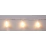 Χριστουγεννιάτικα λαμπάκια σε αλυσίδα με led θερμό λευκό φως 30cm