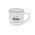 Πορσελάνινη λευκή κούπα " Bistro" 320ml