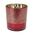 Βάση κεριού Votive Glass σε κόκκινο χρώμα 7x7x8cm
