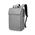 Τσάντα σακίδιο για laptop & tablet & USB με 3 θήκες σε μπορντώ χρώμα 26x13x39cm