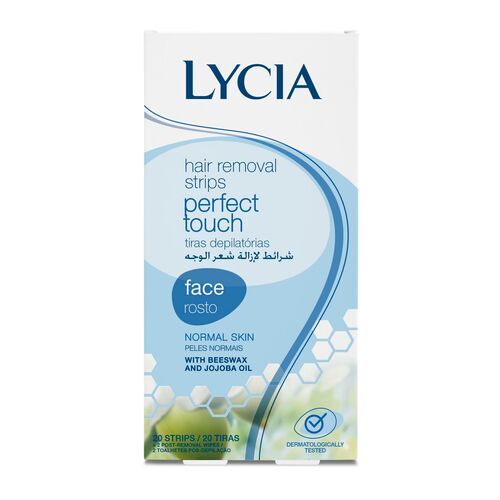 Lycia Perfect Touch Ταινίες Αποτρίχωσης για το Πρόσωπο 20 τμχ