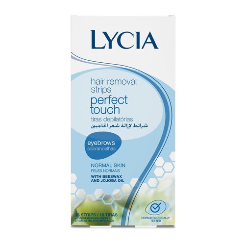 Lycia Perfect Touch Ταινίες Αποτρίχωσης για Φρύδια 16 τμχ