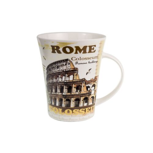 Κούπα με σχέδια Ρώμη-Παρίσι-Λονδίνο-Μόσχα 200ml