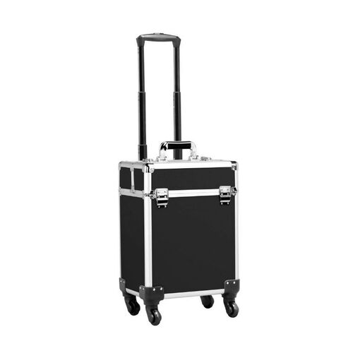 Matte Pro Επαγγελματική βαλίτσα τρόλεϊ μακιγιάζ σε φούξια χρώμα 50x35x25cm