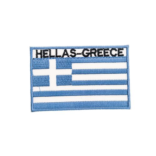 Αυτοκόλλητο ελληνική σημαία υφασμάτινο pop-up