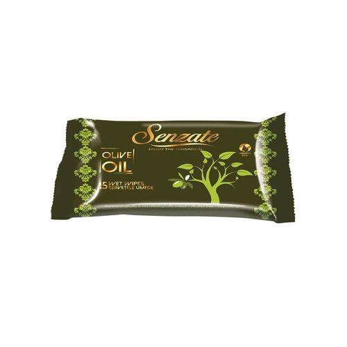 Senzate Pocket  μαντηλάκια τσέπης Olive Oil 15 τμχ