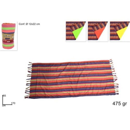 Πετσέτα θαλάσσης βαμβακερή σε 3 χρώματα 85x170cm