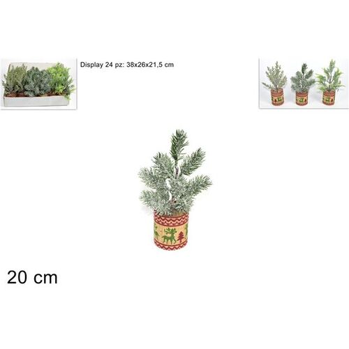 Χριστουγεννιάτικο διακοσμητικό φυτό 20cm