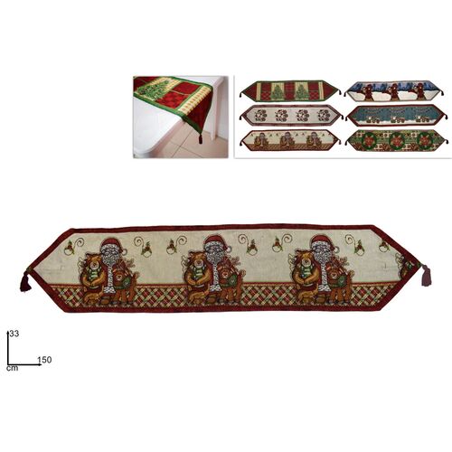 Χριστουγεννιάτικο runner τραπεζιού 33x150cm