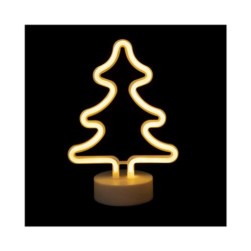 Χριστουγενιάτικο δέντρο φωτιστικό LED με ζεστό λευκό φως 26cm