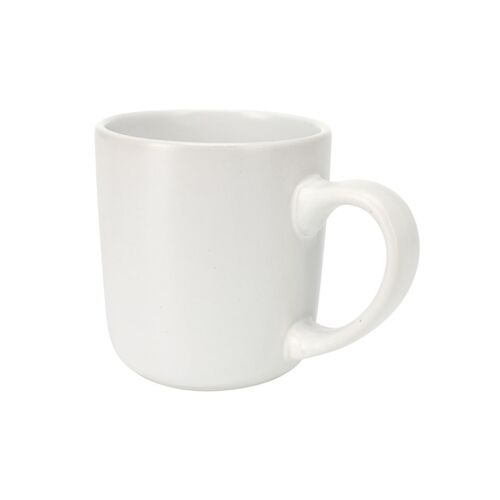 Πήλινη κούπα σε λευκό χρώμα 370ml