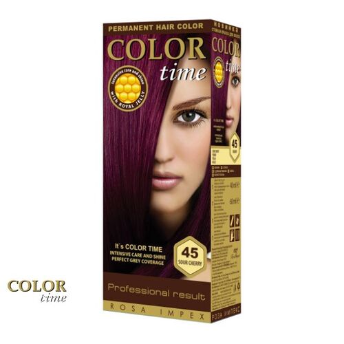 Color Time Μόνιμη Βαφή Μαλλιών σε μορφή Gel