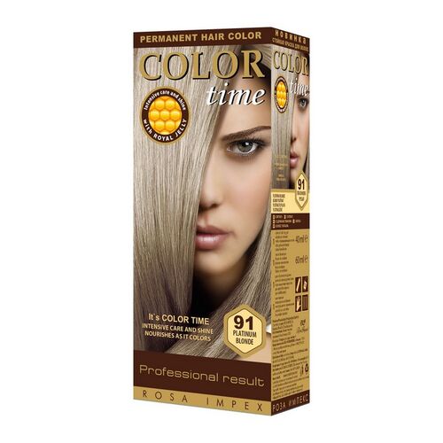 Color Time Μόνιμη Βαφή Μαλλιών σε μορφή Gel