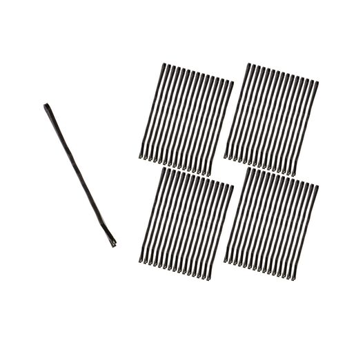 Τσιμπιδάκι μαλλιών 60 τμχ μαύρα