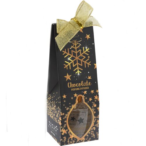 Χριστουγεννιάτικο αρωματικό χώρου με στικς 50ml Σοκολάτα