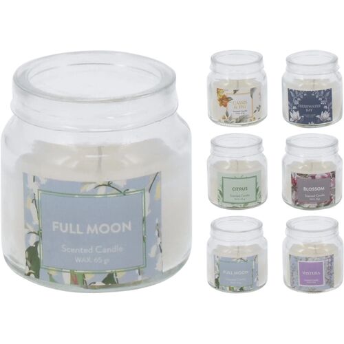 Αρωματικό κερί σε βαζάκι με άρωμα Full Moon 65g